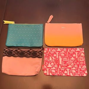 Set of 4 Ipsy Makeup Bags